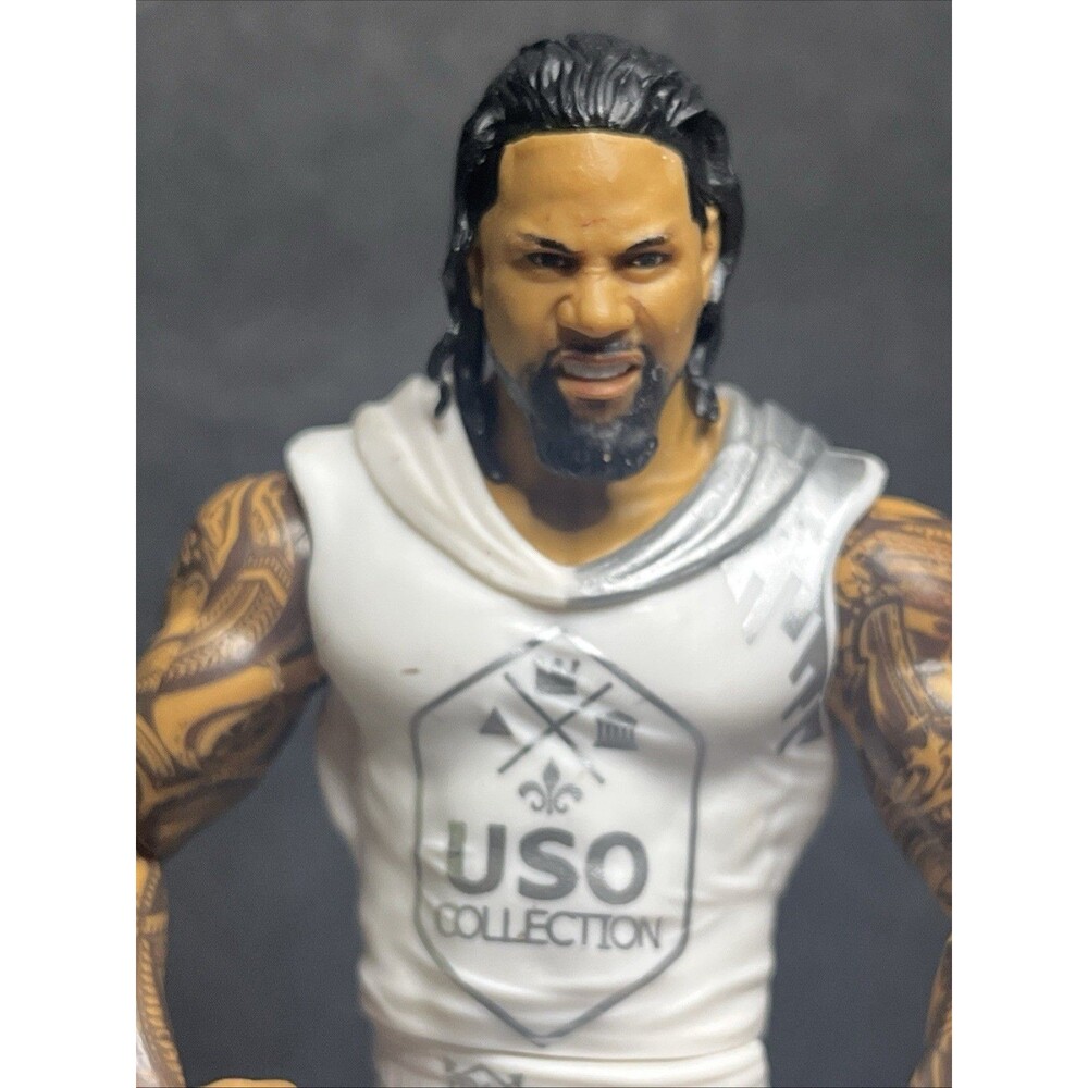 WWE Jimmy & Jey Uso Series Wrestling figures Mattel 2017 - Picture 6 of 9